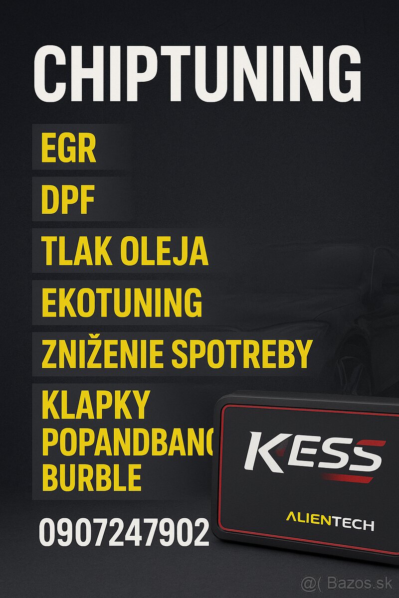 Chiptuning a odťahová služba