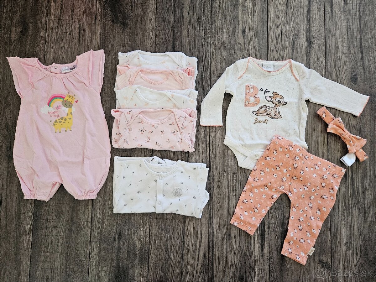Letný balíček oblečenia pre dievčatko 62