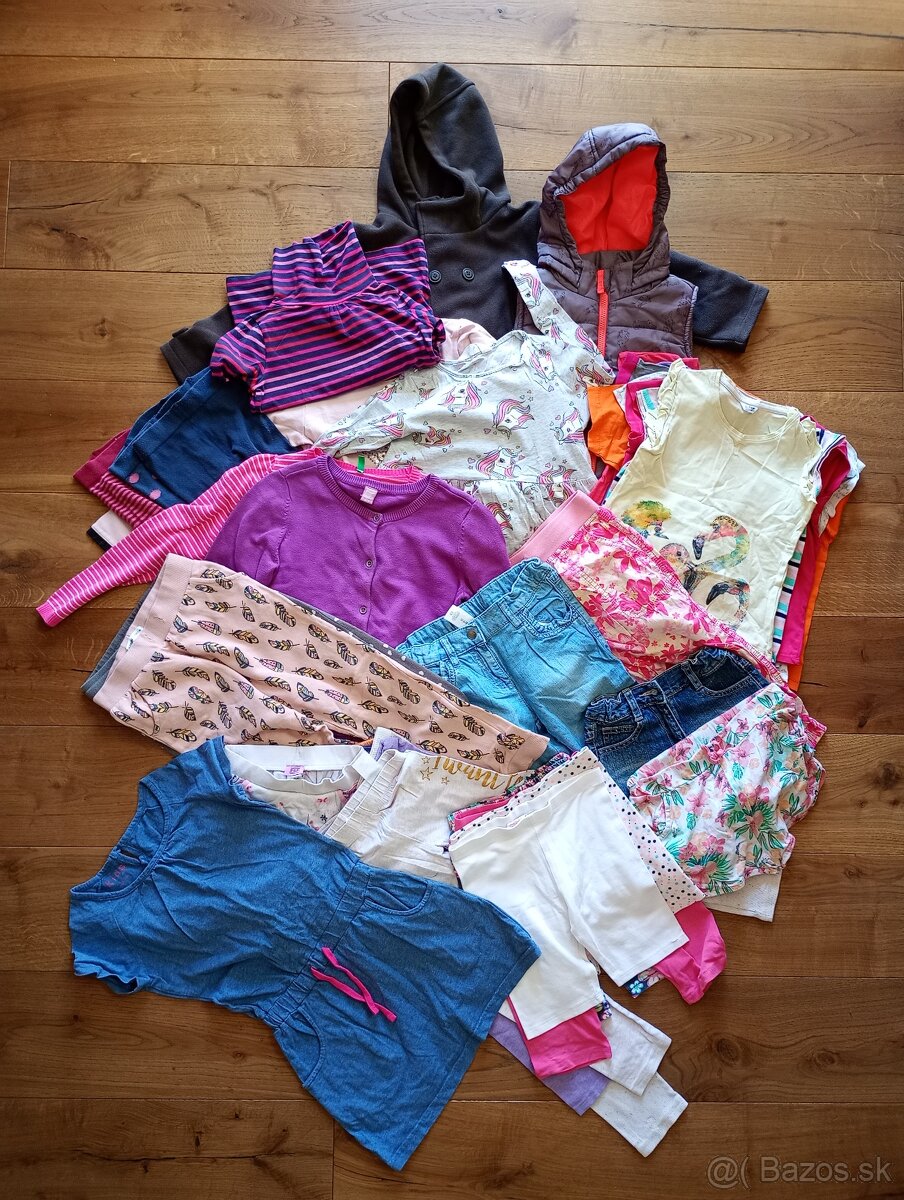 Balik obleč.veľ.122 pre dievča,