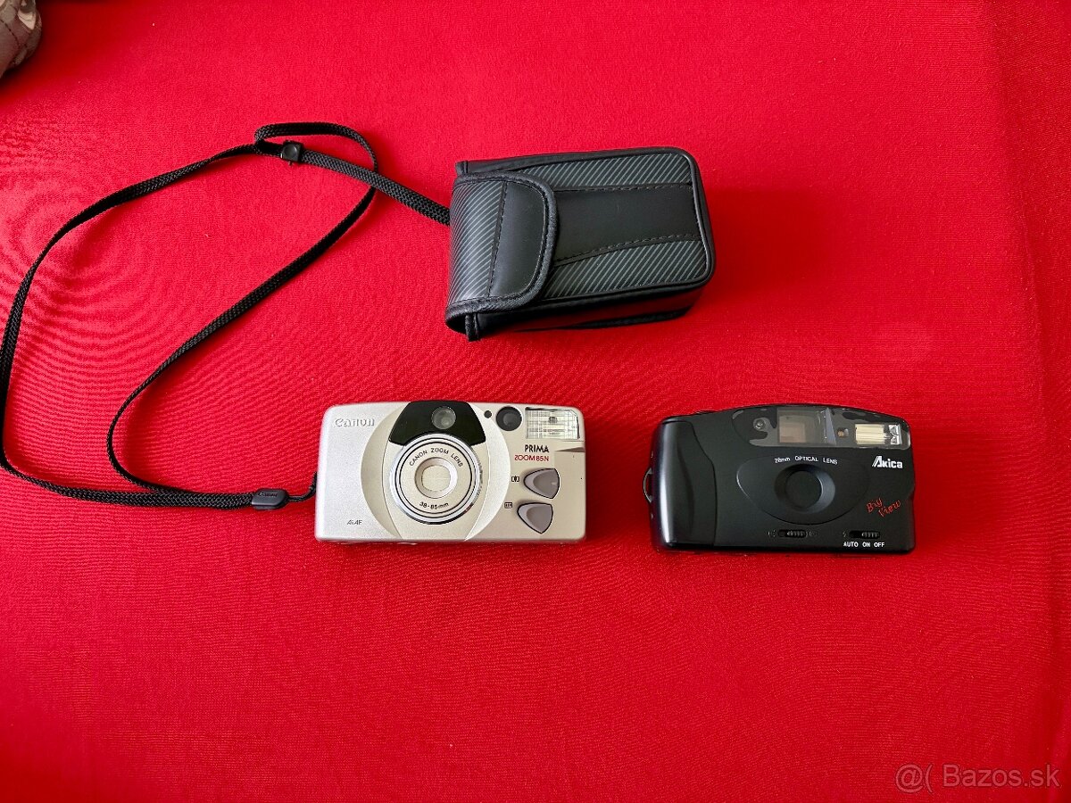 Canon prima zoom 85N + Akica 28mm