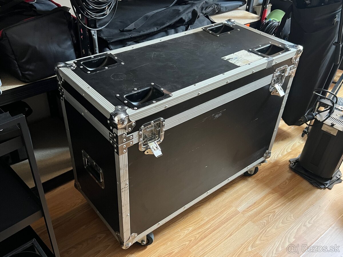 Flight case na 2× Moving Head