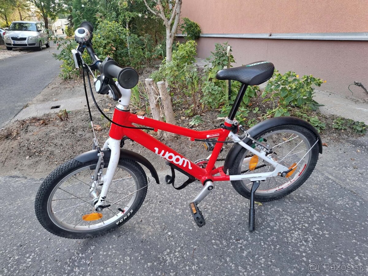 Woom 3, detský bicykel 16”