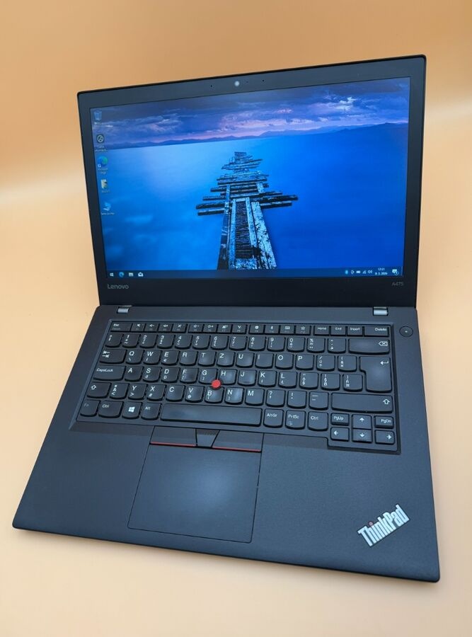Notebook Lenovo A475 / AMD A12 / 8GB RAM / SSD / Win10 Pro