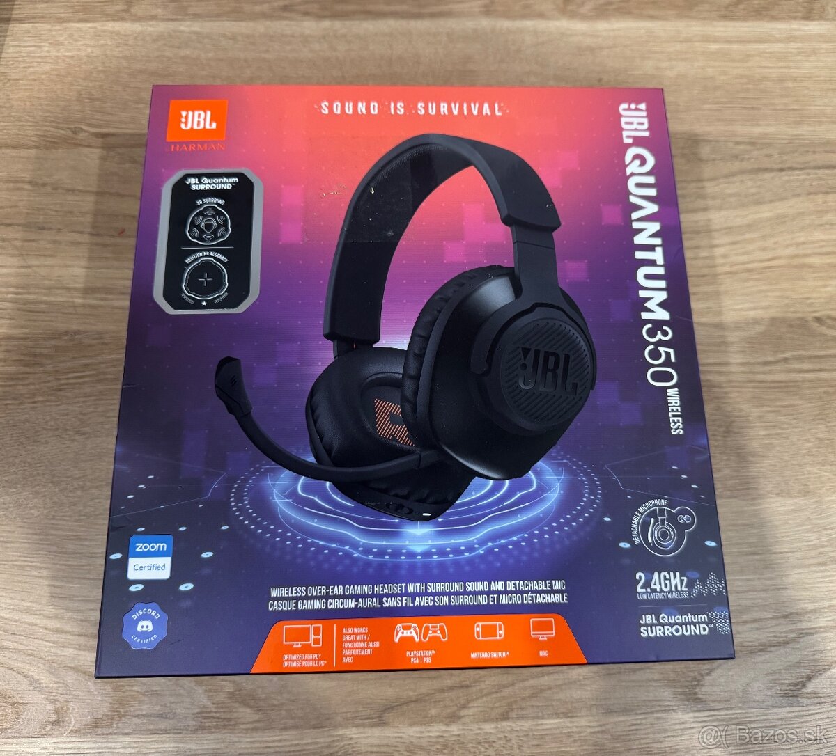 JBL Quantum 350 wireless - Nové Herne sluchatka