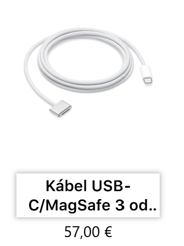 Kábel Magsafe 2m - orig. Apple