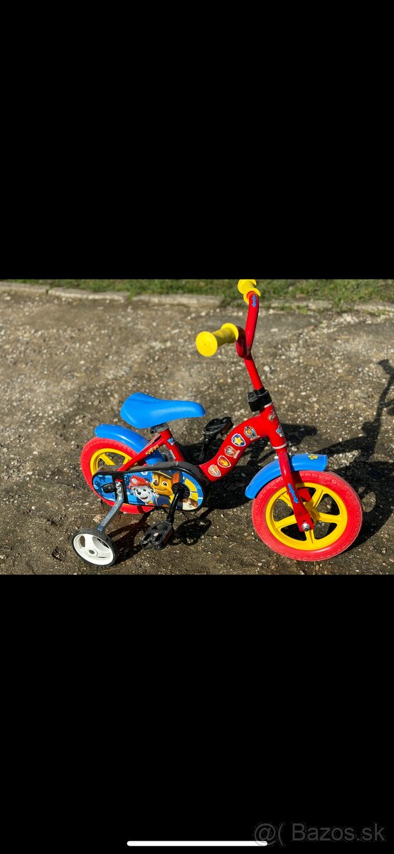 DINO Bikes - Detský bicykel 10" 108LPW - Paw Patrol