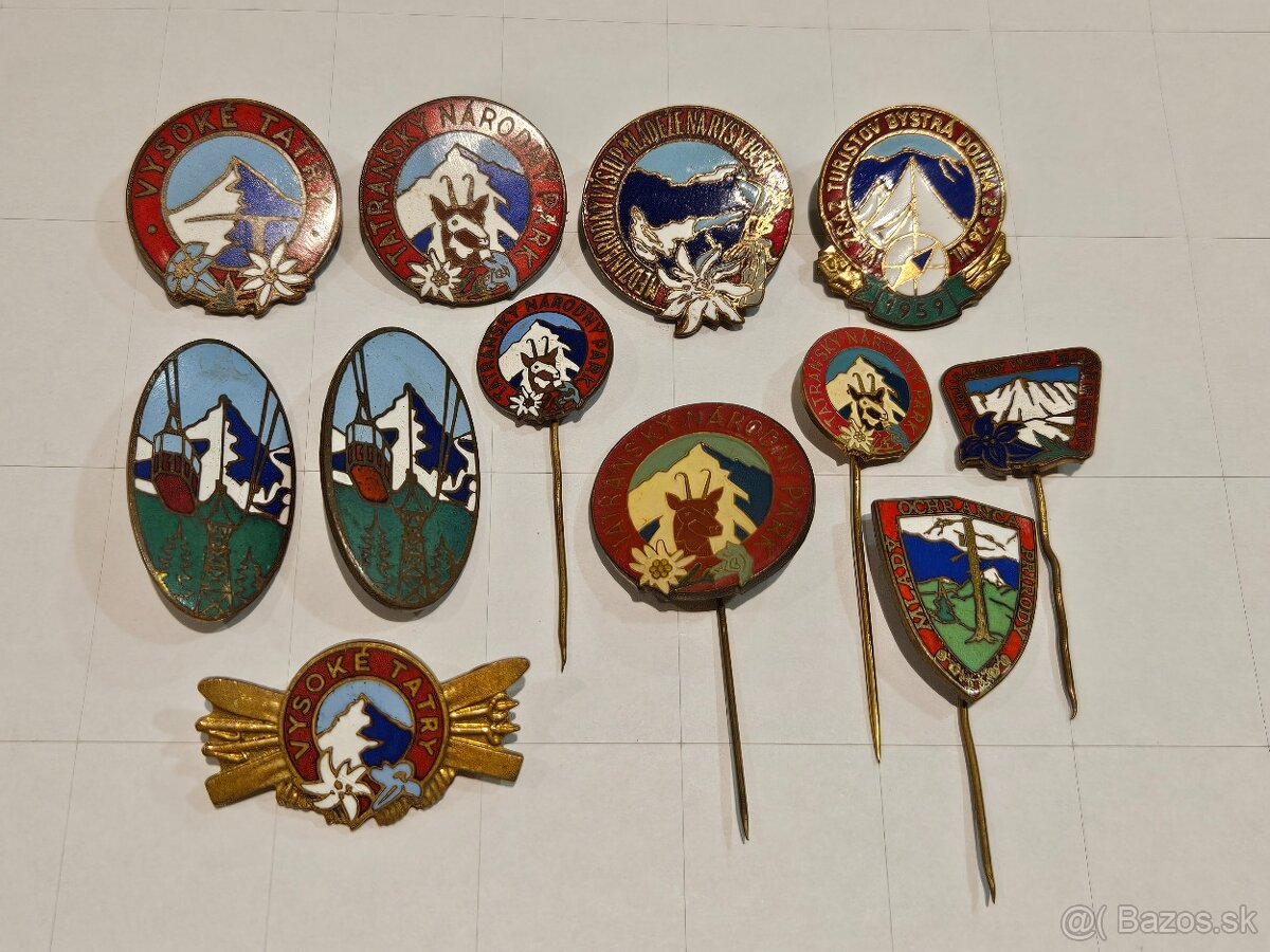 Odznaky Vysoké Tatry