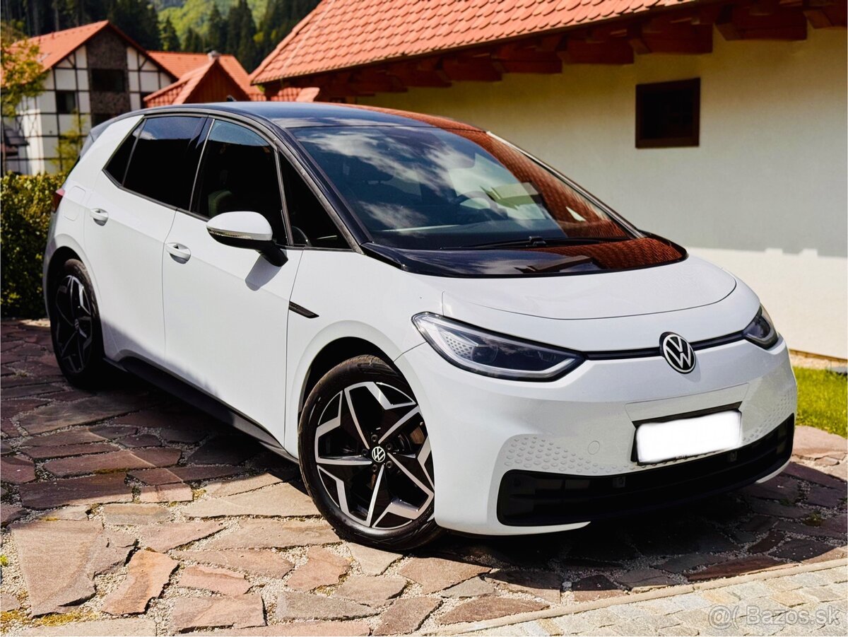 VOLKSWAGEN ID.3 PRO 2021 | 62 kWh|150kw | 46 700km | ZÁRUKA