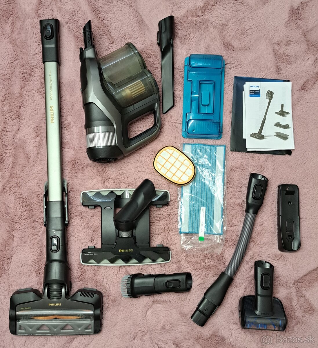Philips vysávač 8000 aqua plus 3v1 8349