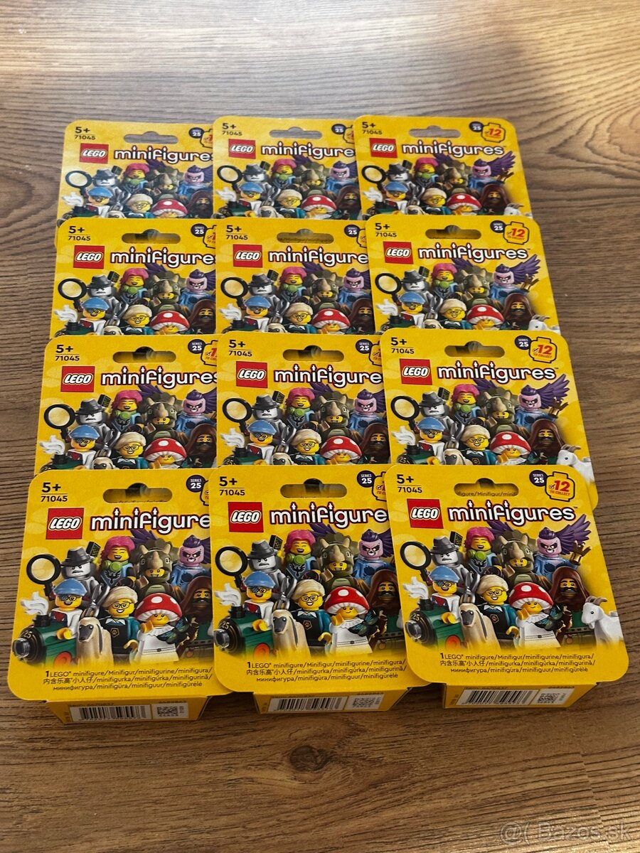 LEGO 71045 Minifigures 25. séria 12ks