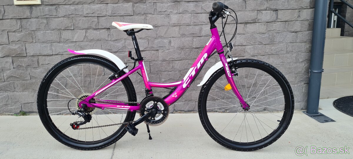 Bicykel Ctm 24" fialovoruzovy
