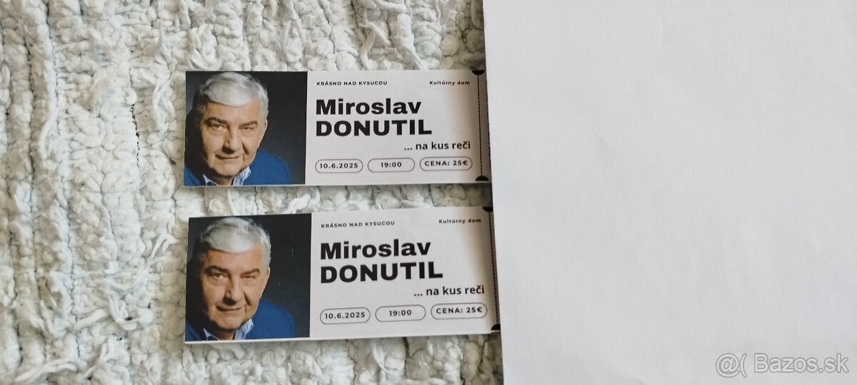 Vstupenky