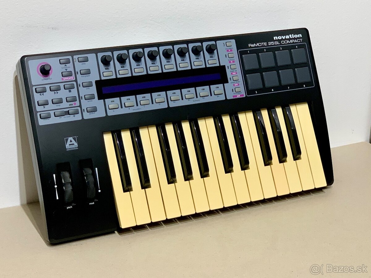 MIDI klávesnica NOVATION ReMOTE 25 SL Compact