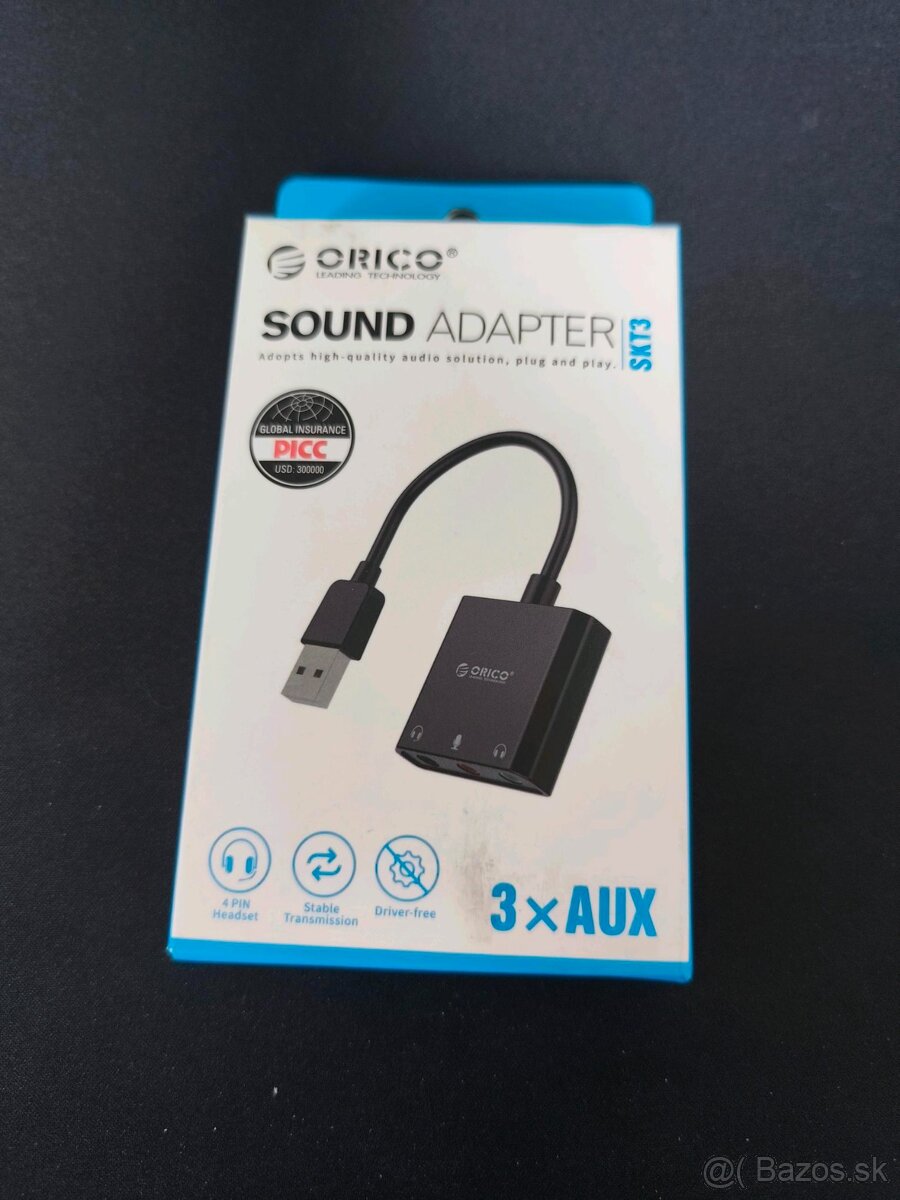 ORICO External USB Sound Card (SKT3)