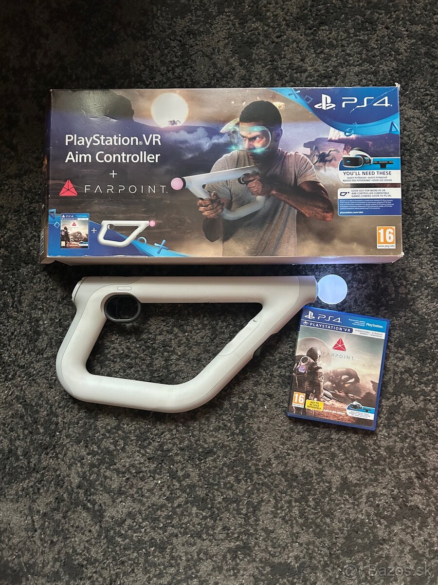 PlayStation VR Aim Controller + Farpoint (PS4)