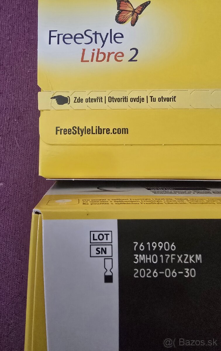 Predam 2 senzory freestyle libre 2