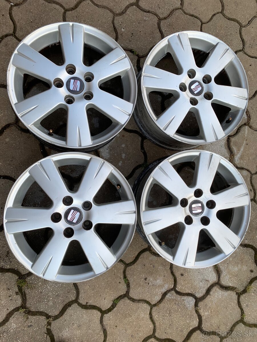 Predám hliníkové disky elektrony 5x112 R16
