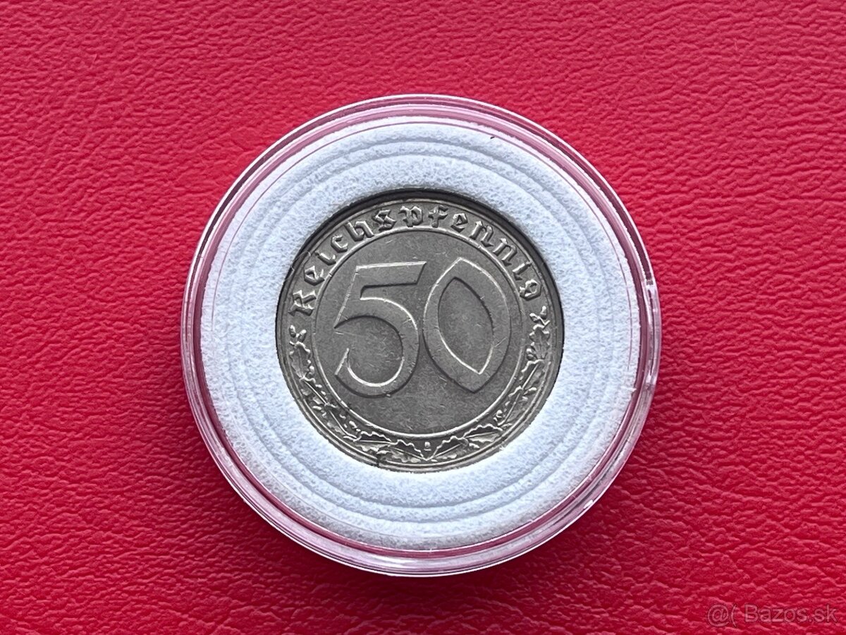 50 reichspfennig 1939 B
