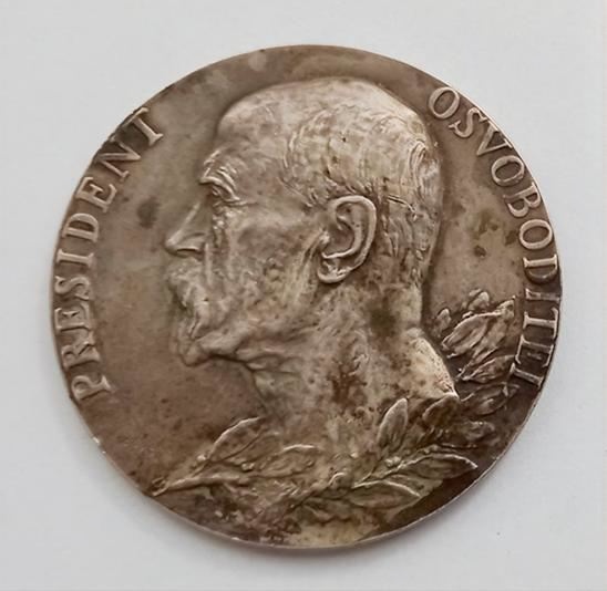 Medaila Masaryk 60 mm