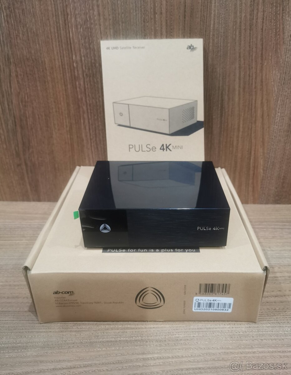 Satelitný prijímač PULSe 4K Mini