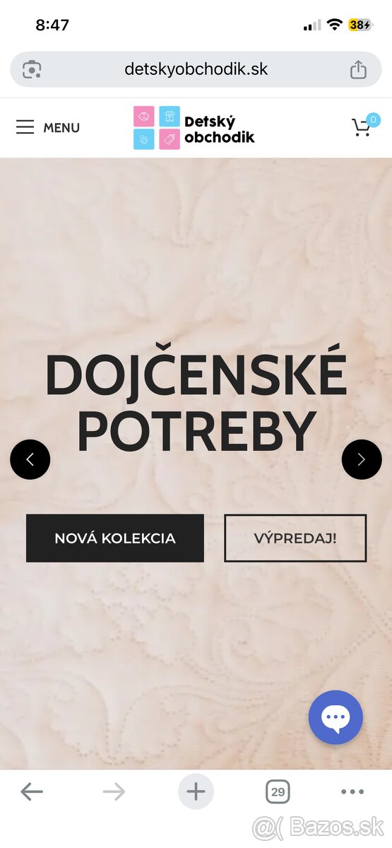 Zarábajte online – predám funkčný detský e-shop