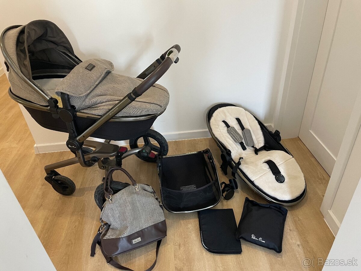 Trojkombinácia Kociar silver cross