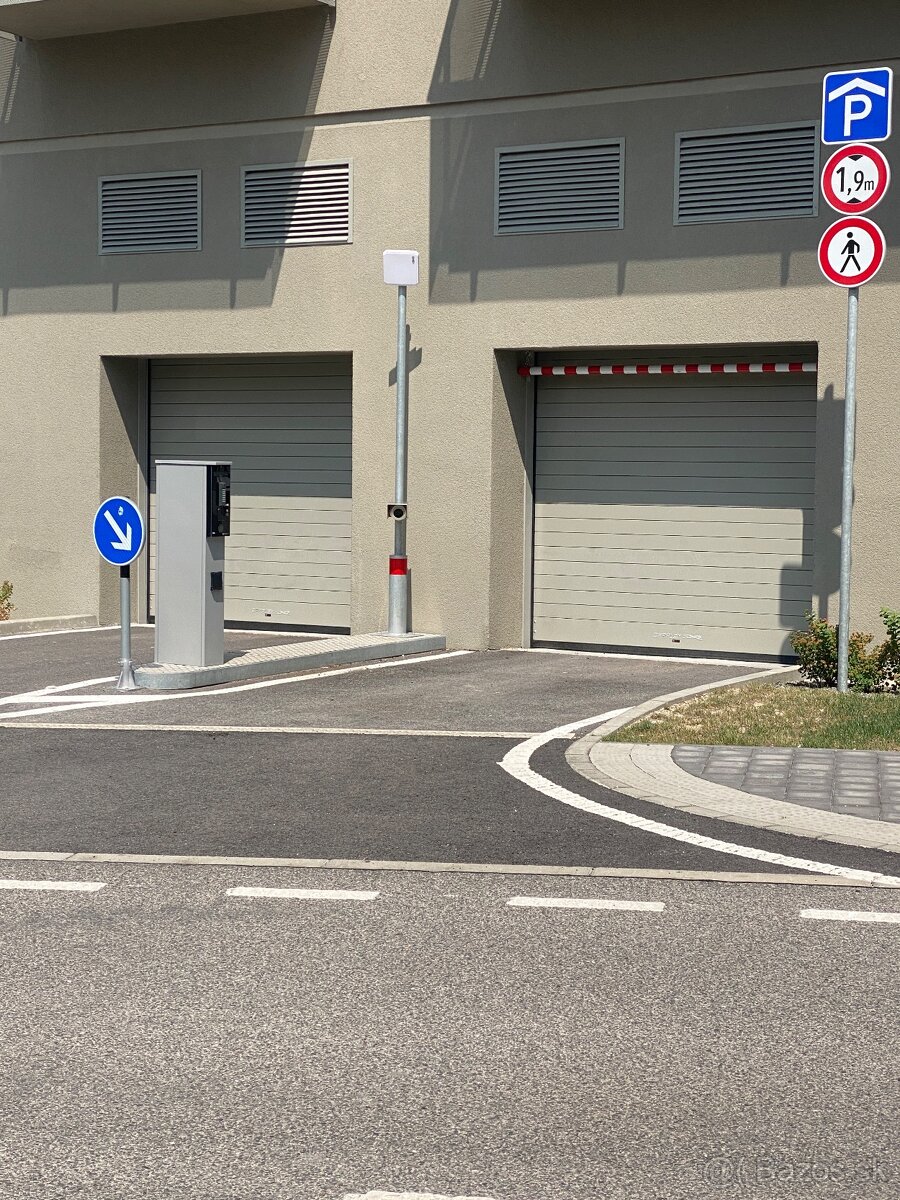 Prenájom parkovania (podzemná chránená garáž) letisko BA