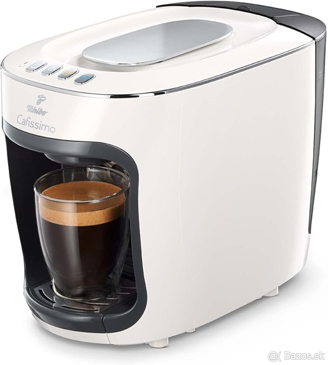 TCHIBO CAFISSIMO MINI CLASSY WHITE BIELY