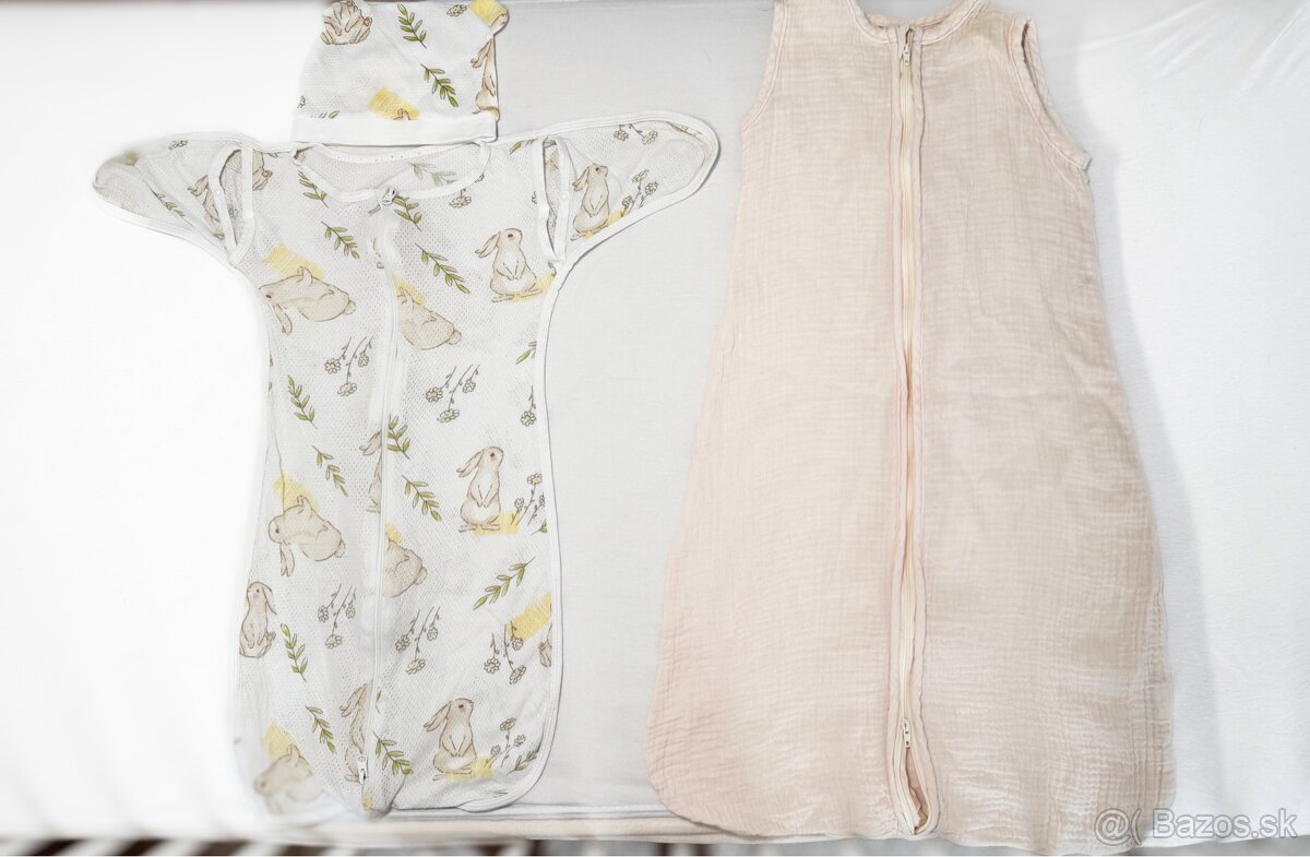Letné spacie vaky pre bábätko (2 ks)