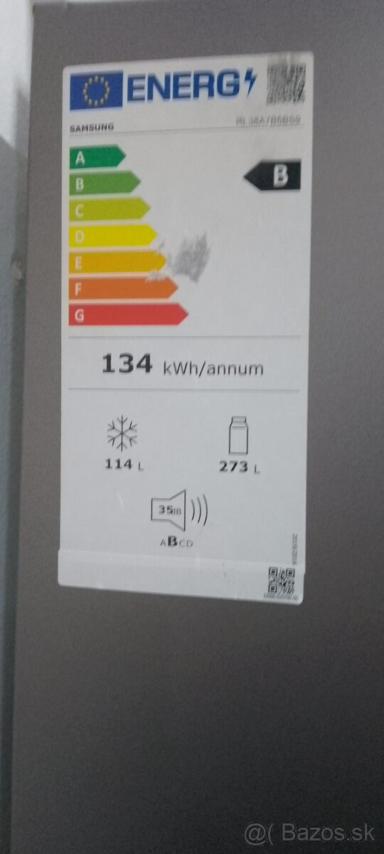 Samsung chladnička s mrazničkou