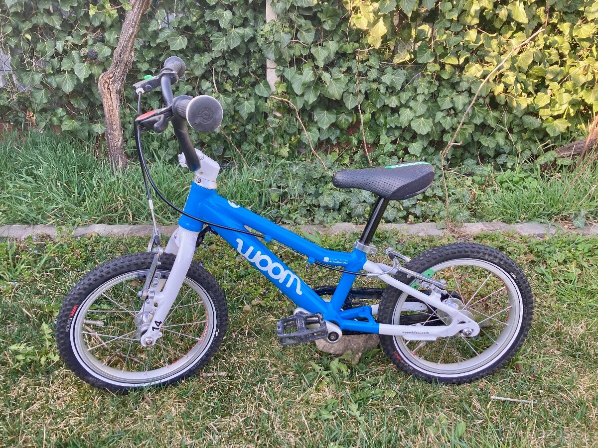 woom 2 modrý 14"