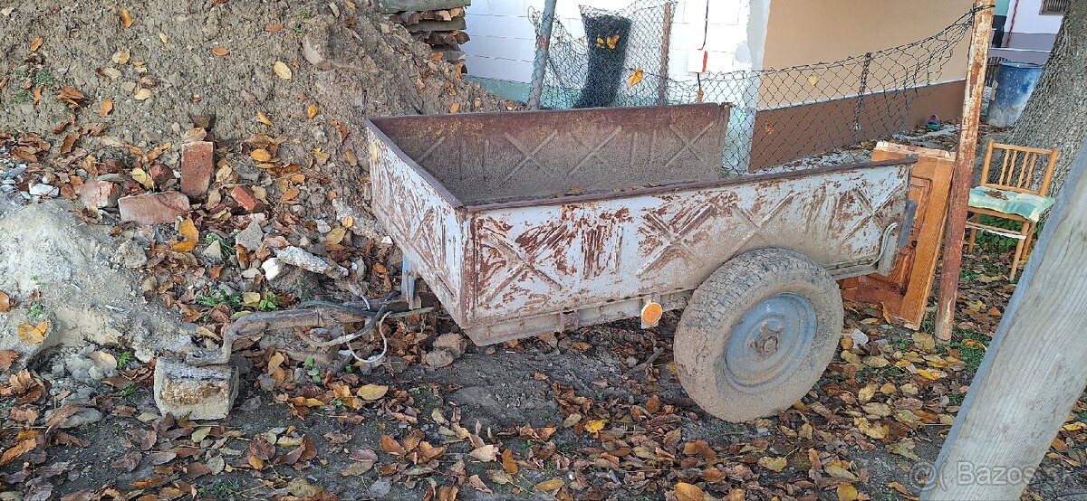 Predám vlecku vhodnú za malotraktor