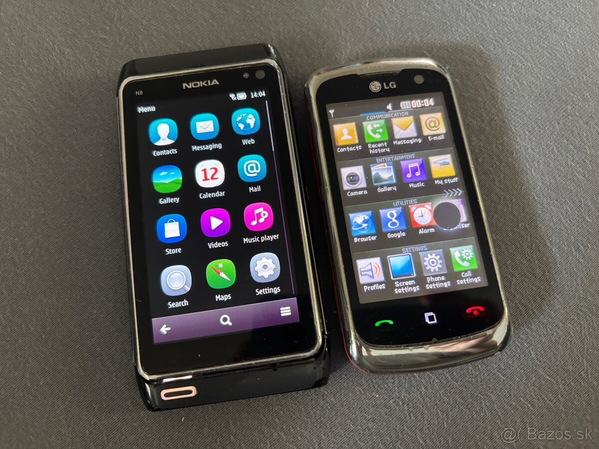 Nokia n8 + LG km570