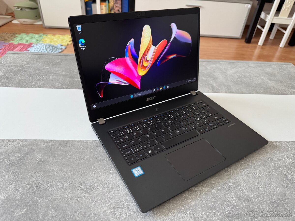 Acer TravelMate P6 – i5, 8GB RAM, 256GB NVMe SSD, Win 11