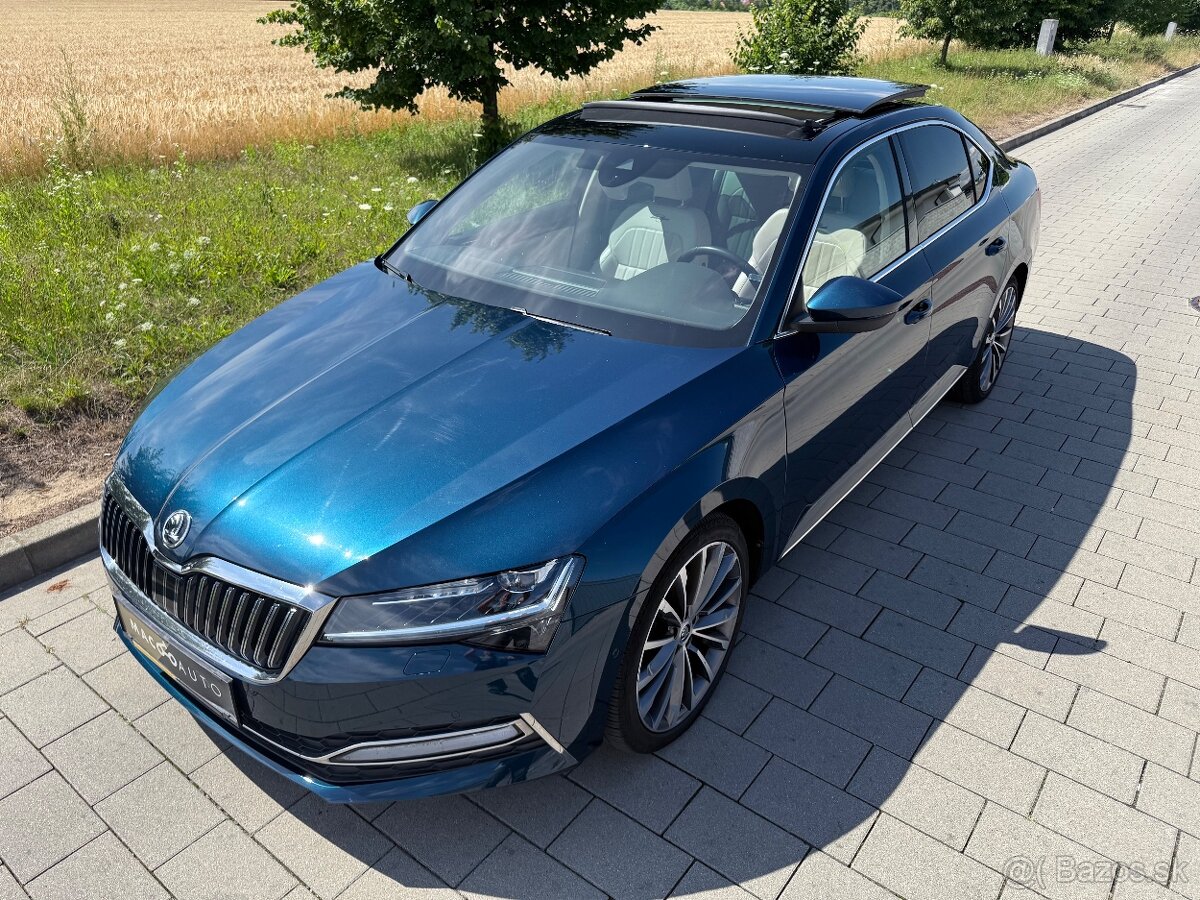 Škoda Superb 2,0tdi 110kw L&K 2022 DSG WEBASTO ŠÍBER TAŽNÉ