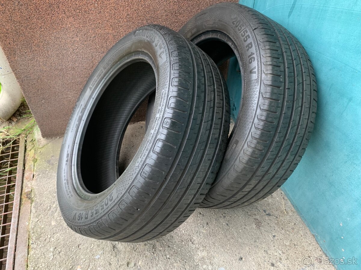 2x letní pneu 205/55/16