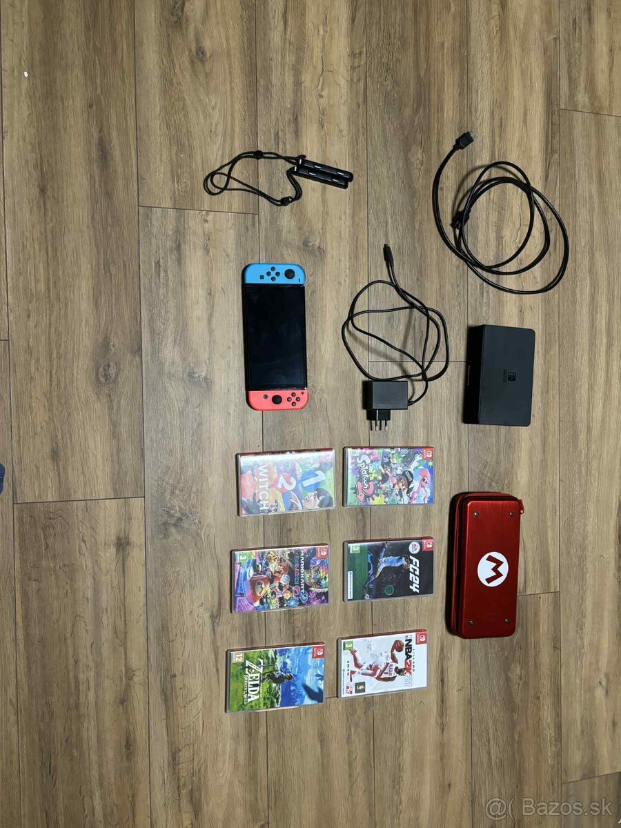 Predám hernú konzolu Nintendo Switch OLED