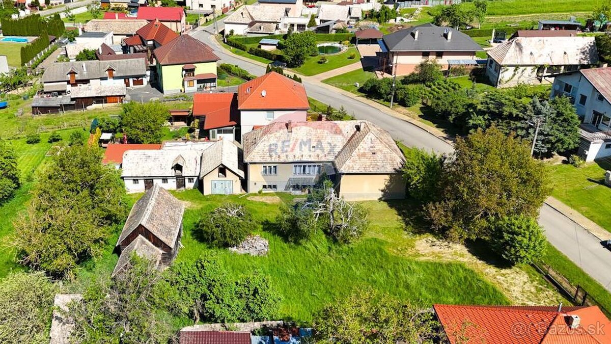 Rodinný dom s pozemkom až 5 274 m2 | Veľká Ves