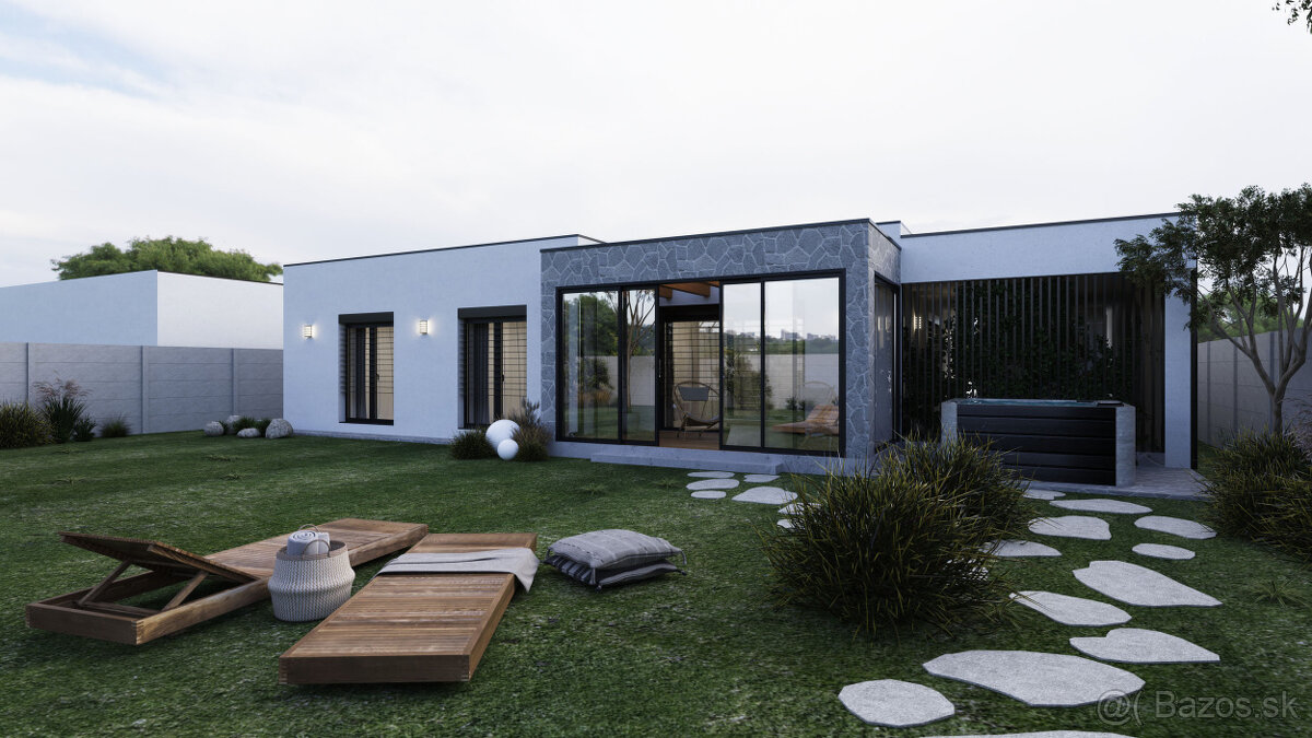 NOVOSTAVBA 4-IZBOVÉHO RODINNÉHO DOMU ŠÚROVCE