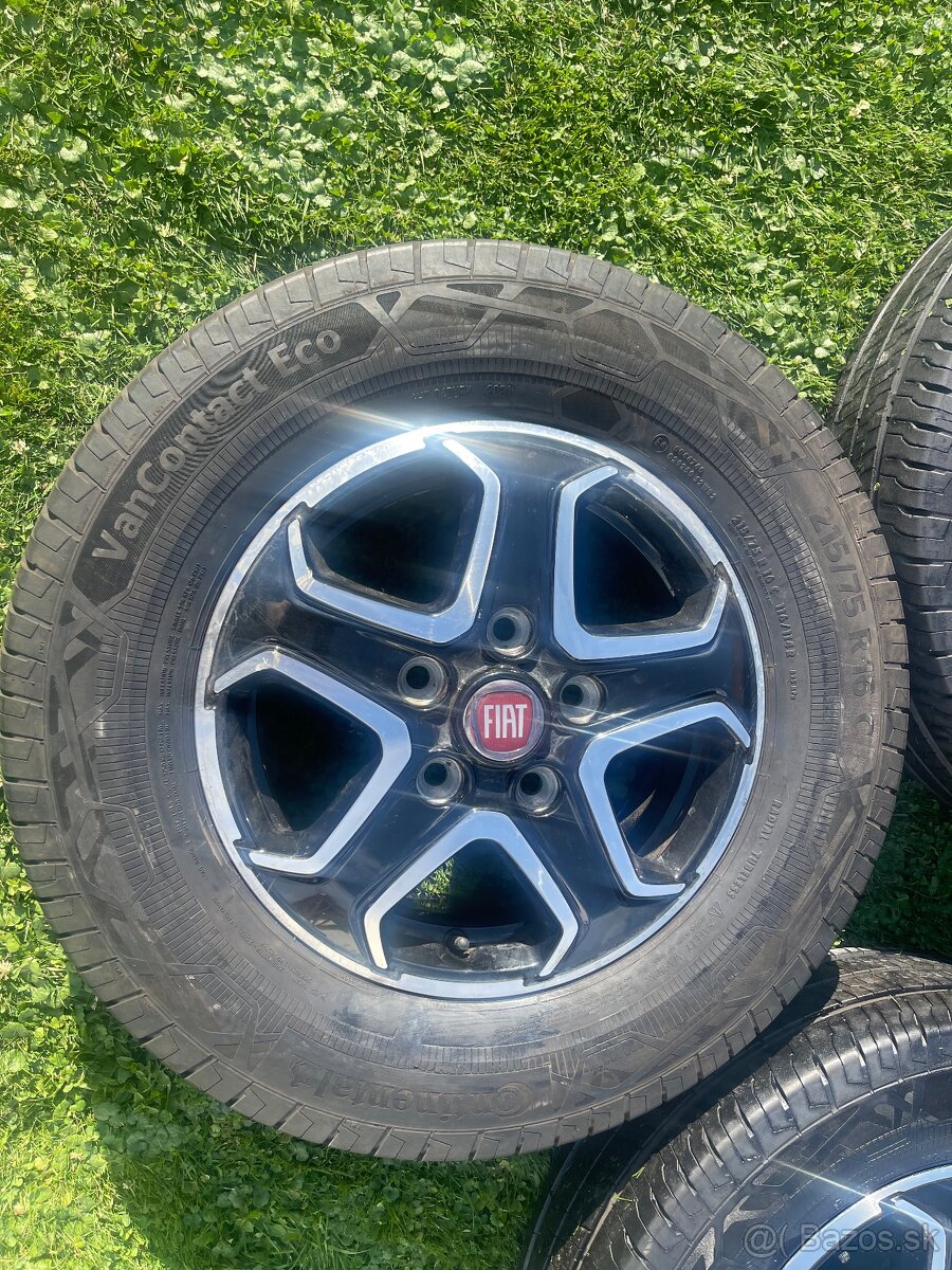 Predám Elektrony 5X118 r16 záťažové na karavan alebo dodávku