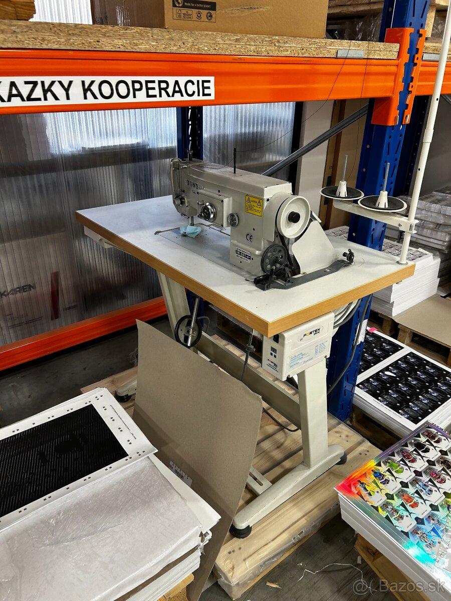 Priemyselný šijací stroj Tony