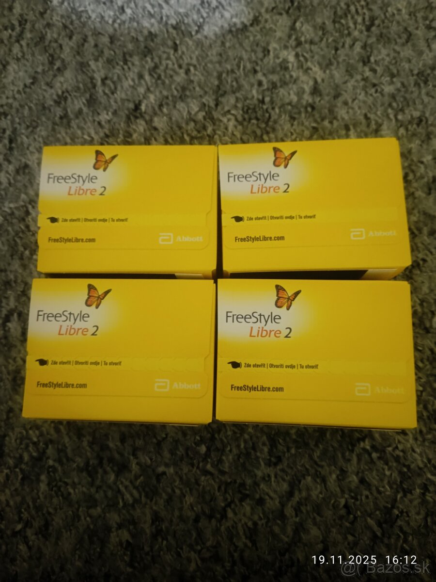 Freestyle libre senzory 2 4 kusy