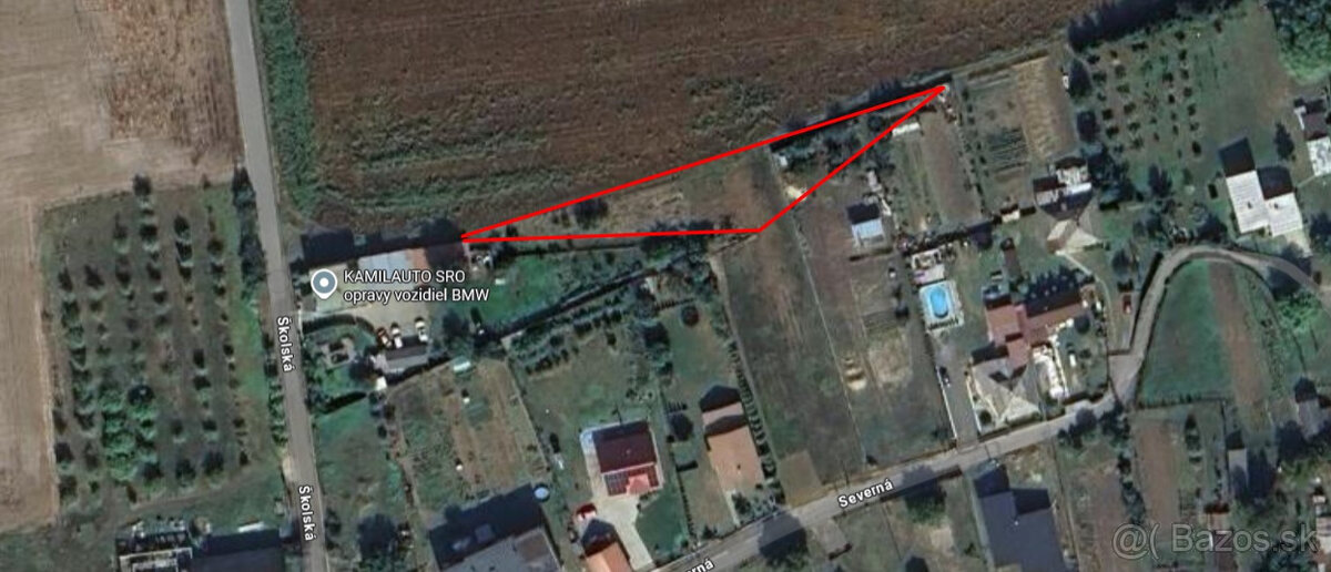 Stavebný pozemok 400 m2