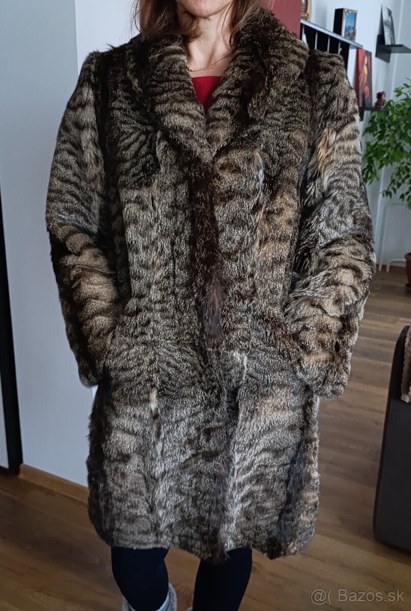 Pravý kožuch z divej mačky