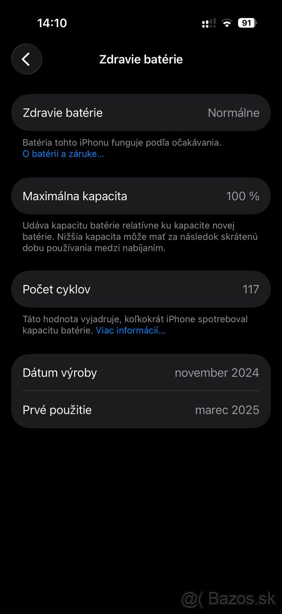Predam iPhone 16 Pro 256GB