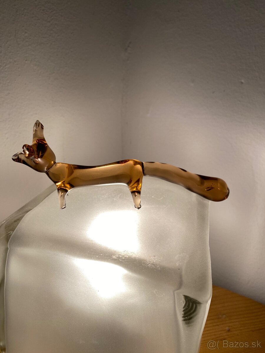 Figurka hutne sklo Skrdlovice