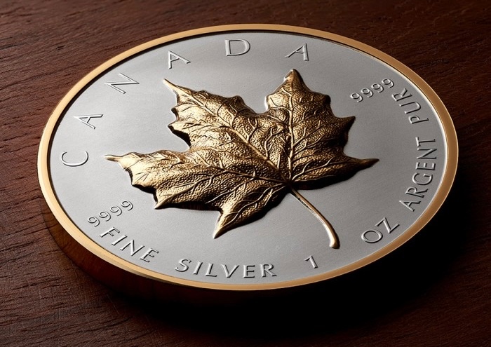 Ponuknite mince Maple Leaf Canada 9999