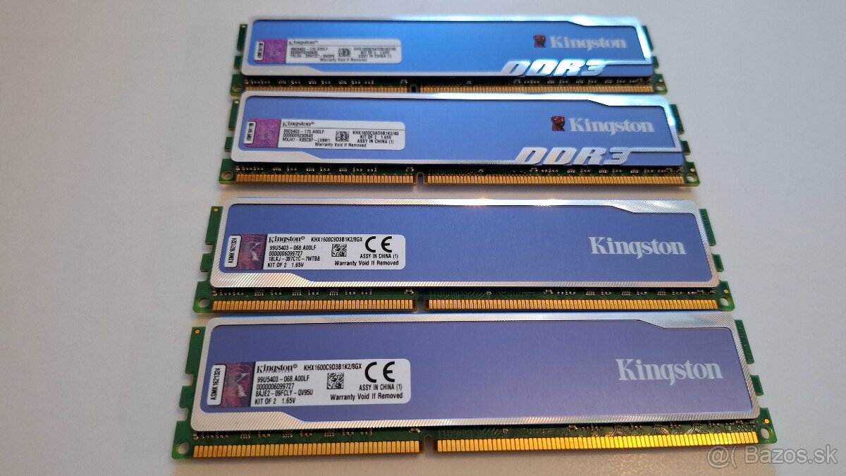 24GB PC DDR3 1600 MHz CL9