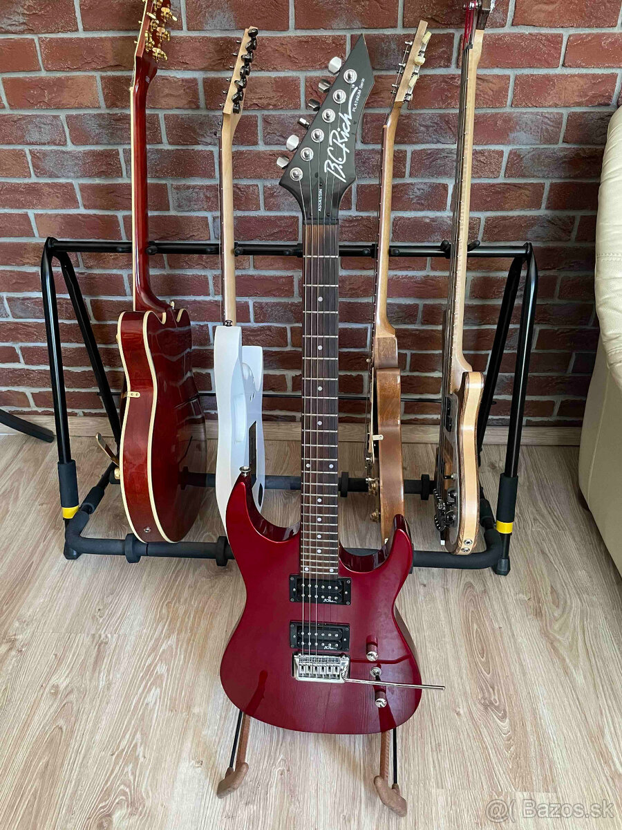 B.C. Rich Assassin Platinum Series red