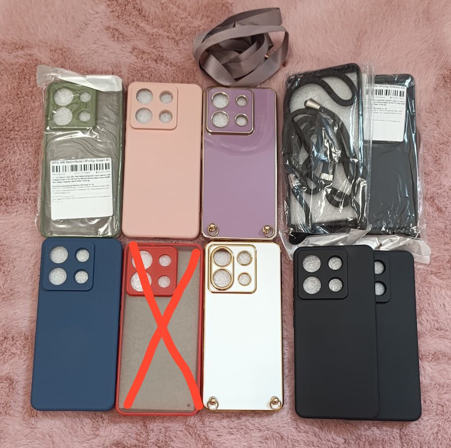 Predám kryty na Xiaomi Redmi Note 13 Pro 5G